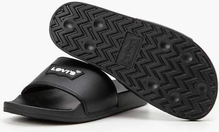 Sandali za ženske Levi's, črni