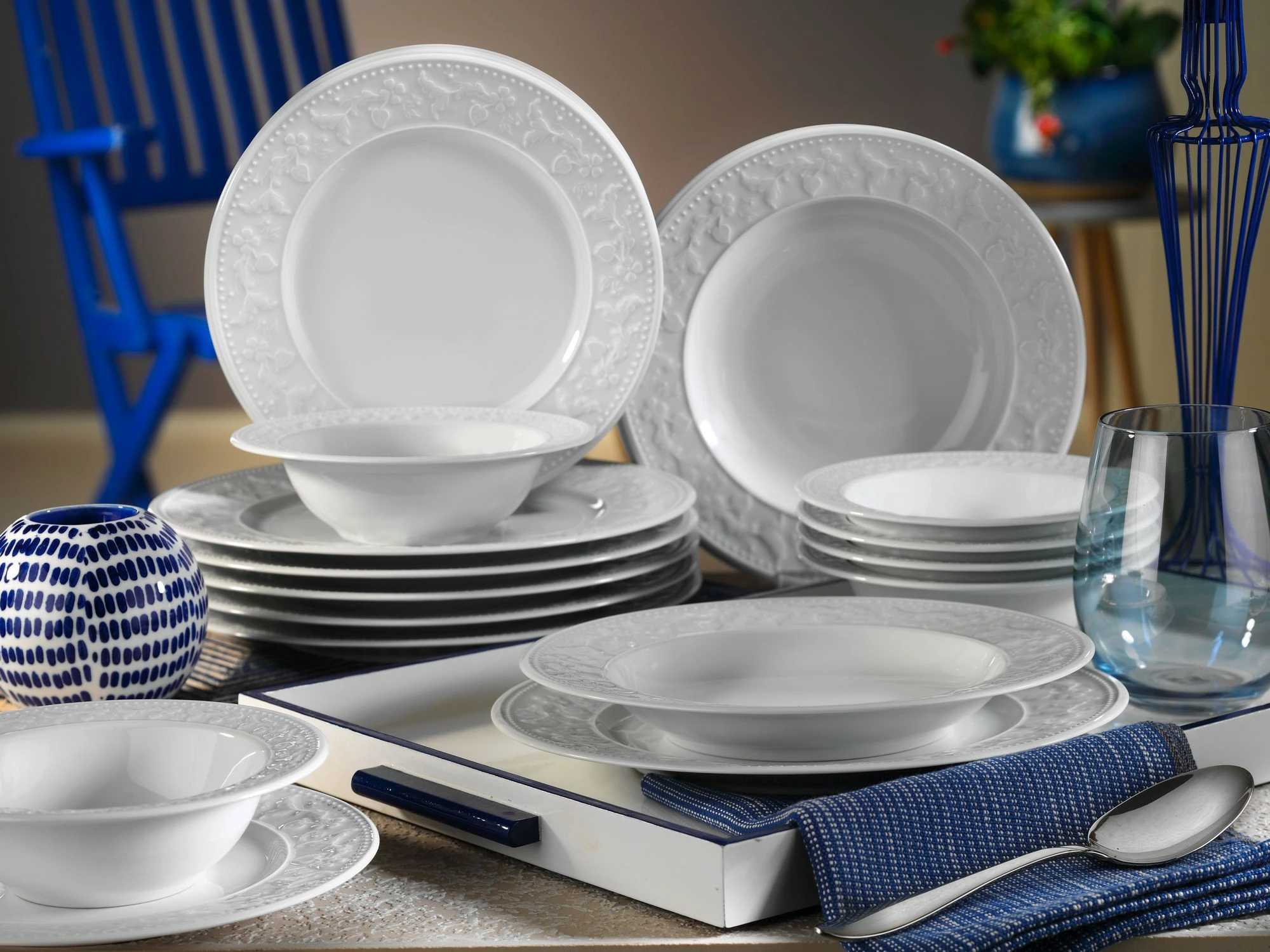 Set jedilnega posodja, 24 kosov, Hermia SV24Y200