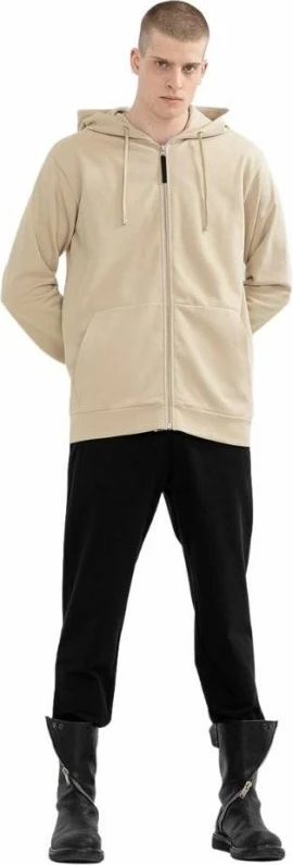 Duks s kapuco za moške Outhorn, krem