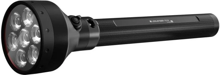 Ročna svetilka Ledlenser P21R, LED, aluminij, IP68, črna