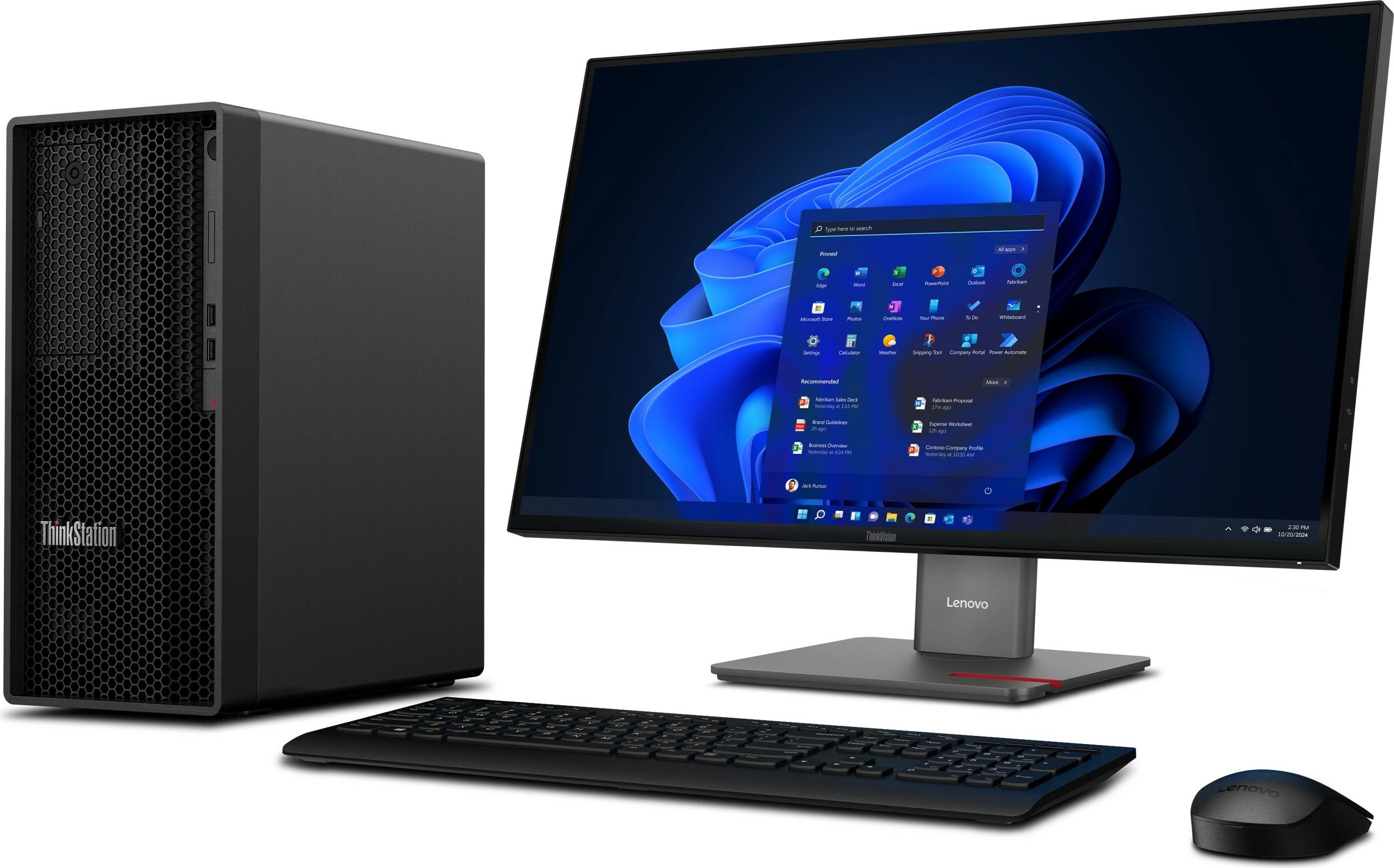 Računalnik Lenovo ThinkStation P2 Tower Gen2, Ultra 7, 32 GB, 1024 GB SSD, integrirana grafična kartica, Windows 11 Pro, črn