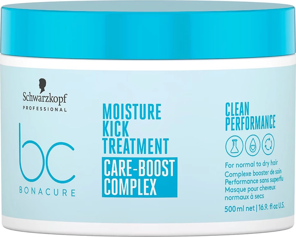 Maska za globinsko vlaženje las Schwarzkopf Professional BC Bonacure Moisture Kick Treatment za ženske, 500 ml