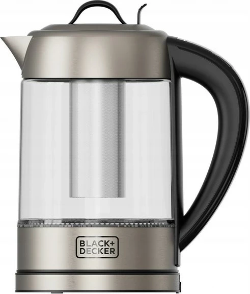 Električni čajnik, 1,7 L, prozoren Black+Decker BXKE2205E