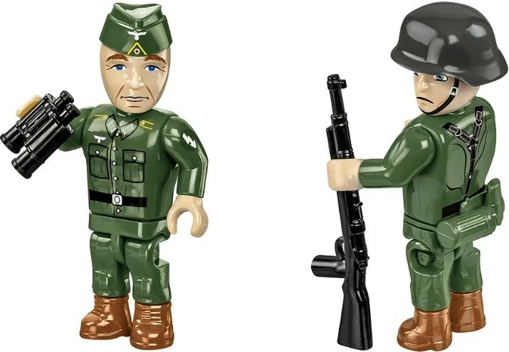 Model bunkerja, Cobi Klocki German Bunker Regelbau 667, 642 delov, z figuricami, plastika