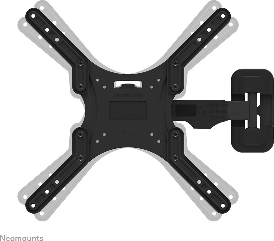 Stenski nosilec za TV Neomounts WL40-540BL14, full motion, 32–55 in, VESA 400x400, črn
