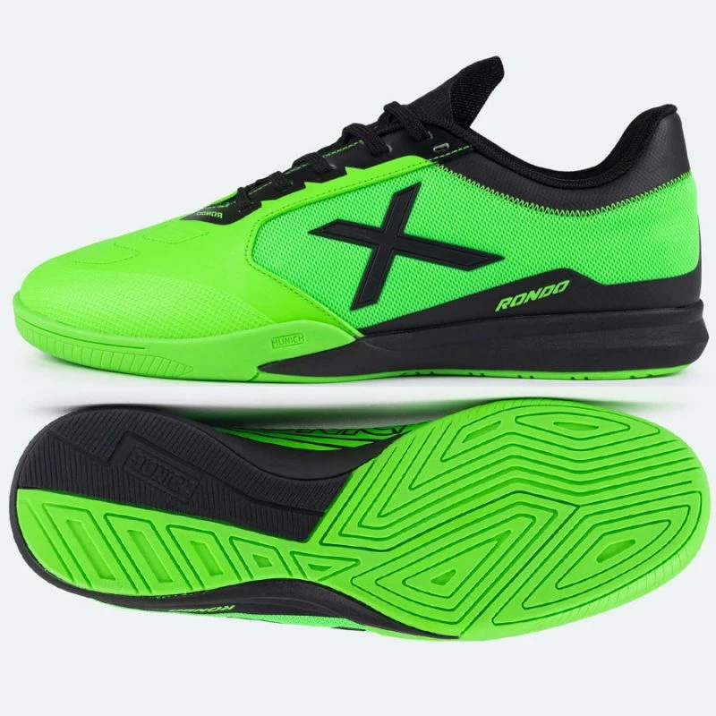 Futsal čevlji Munich Rondo 16 IN, zeleni, moški