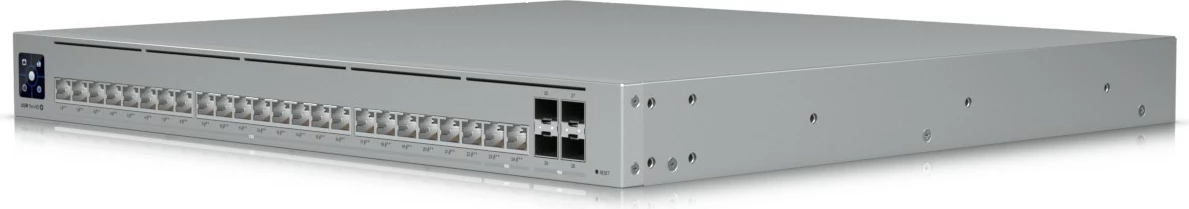 Upravni switch Ubiquiti USW‑Pro‑HD‑24‑PoE, 28 portov, Layer 3, PoE, 10G, za rack