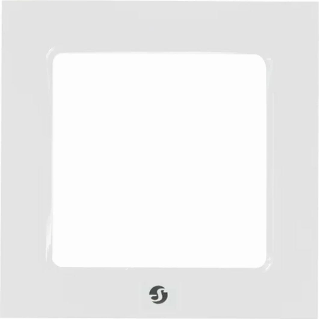 Okvir za stenski stikalo Shelly WF1, plastika, bel