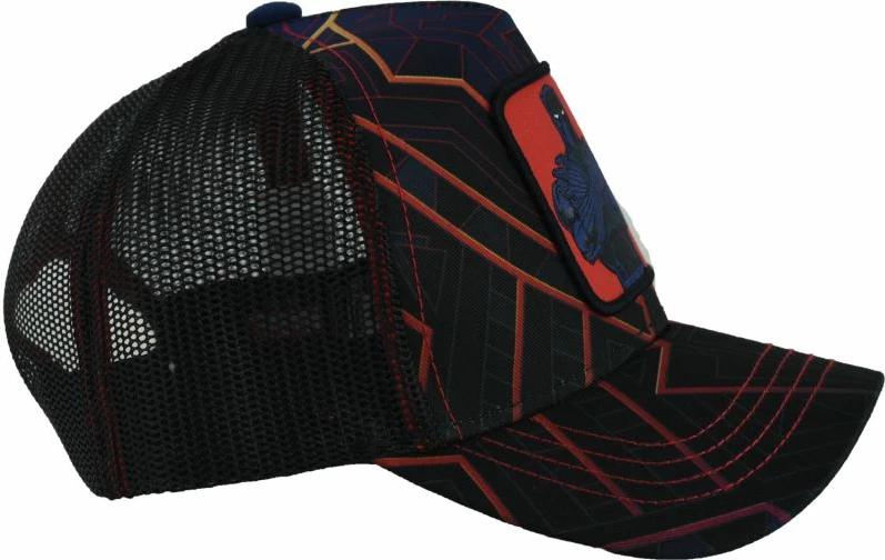 Kapica z motivom Marvel Black Panther, Capslab, črna — za moške in ženske