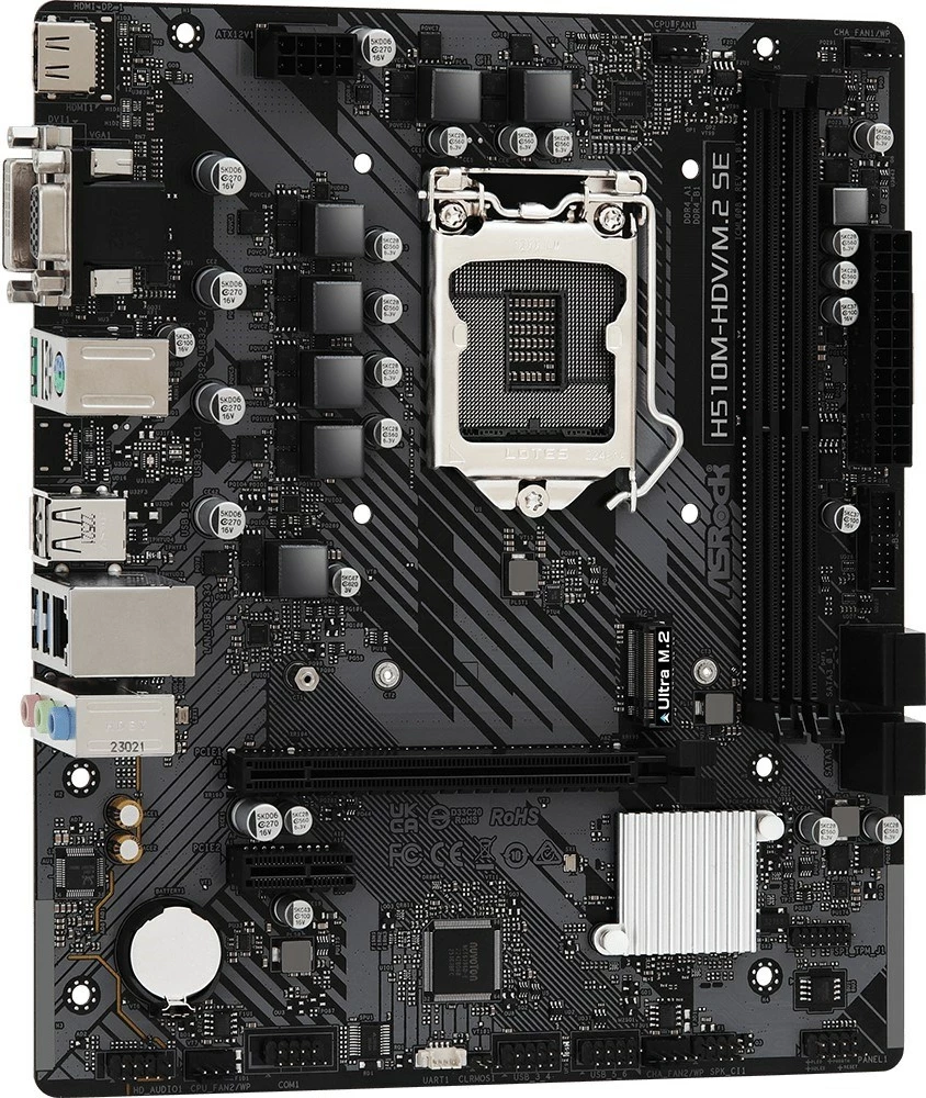 Plošča za matično ploščo Asrock H510M-HDV/M.2 SE