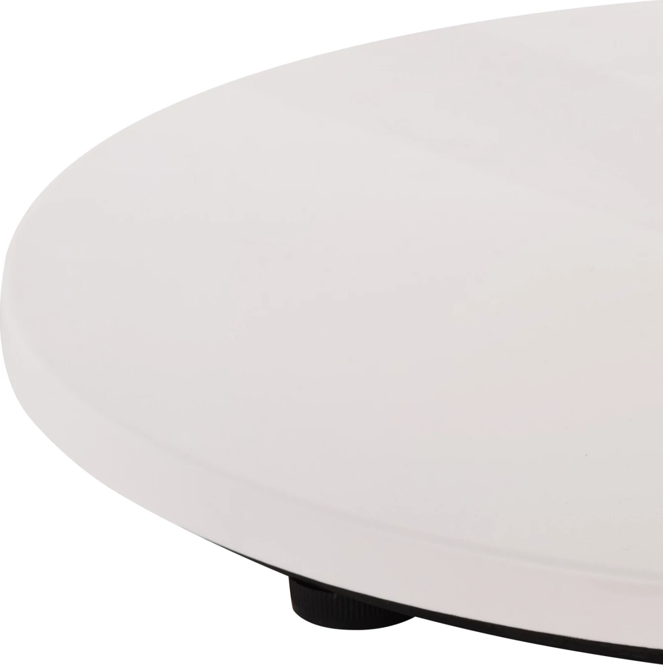 Osnova za mizo iz aluminija FH476.02 okrogla v mat beli barvi 48x48 cm križ Φ45Χ73H cm