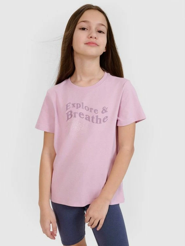 Majica za otroke 4F, rožnata