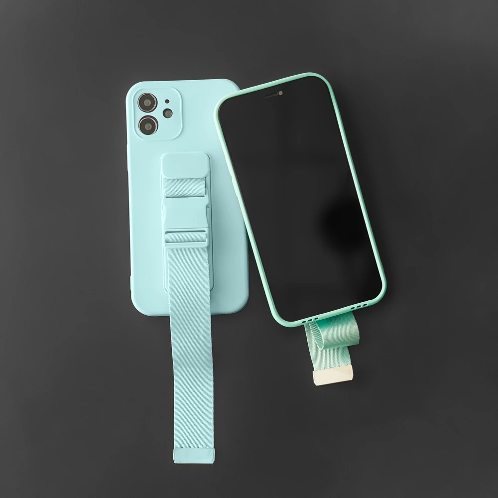 Ovitek za telefon z vrvico Hurtel Rope Case za Xiaomi Redmi 10X / Redmi Note 9, rumen