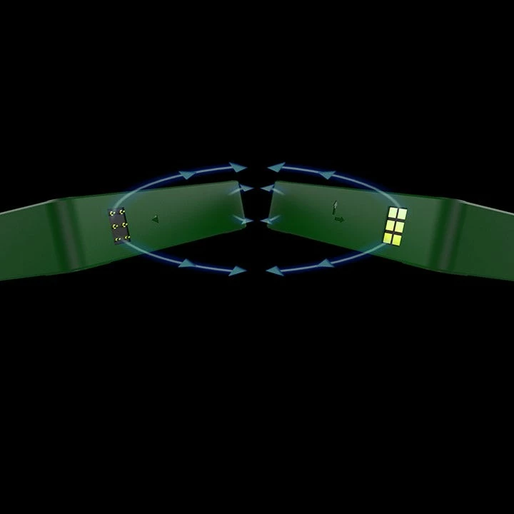 Ventilatorji za ohišje, Thermaltake CT140 EX Reverse ARGB Sync 140 mm, 3 kosi, Racing Green