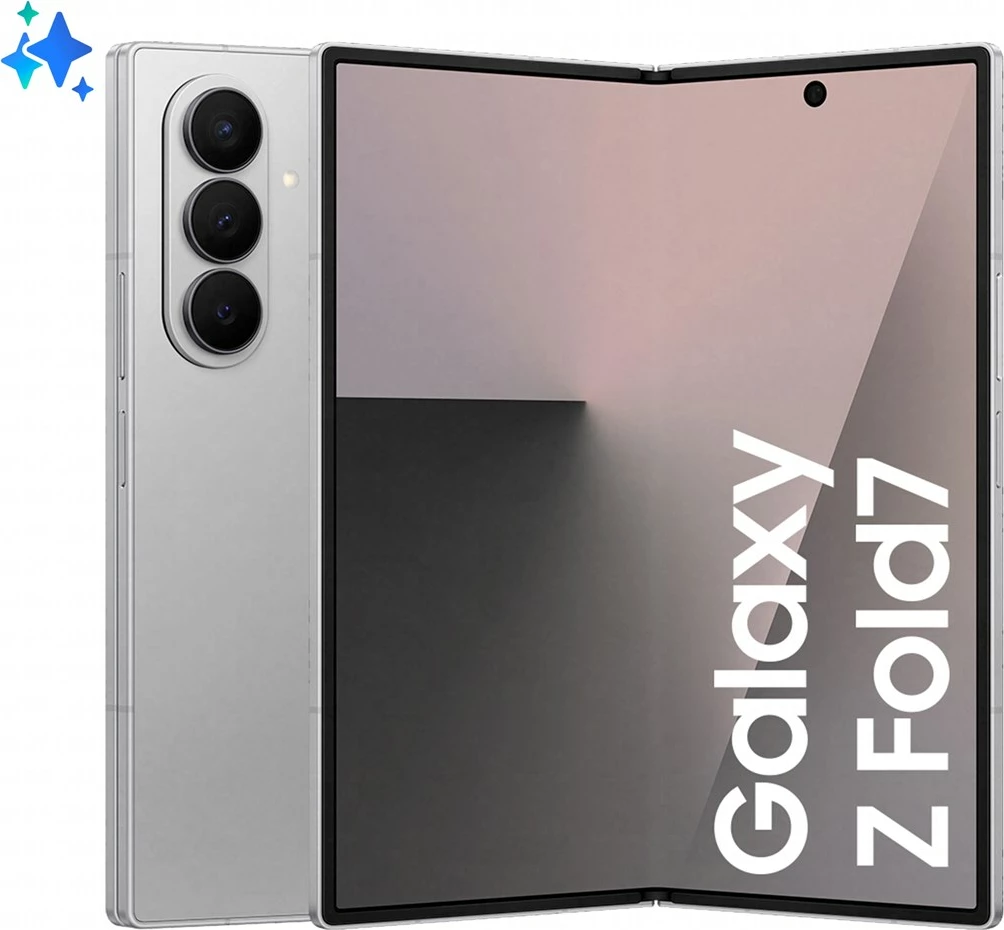 Zložljiv pametni telefon Samsung Galaxy Z Fold7, 8", 12 GB RAM, 256 GB, 5G, srebrn
