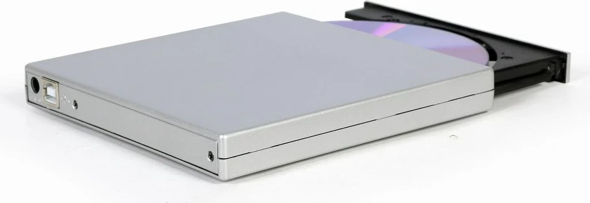Zunanji DVD±RW Gembird DVD-USB-021-SV, USB 2.0, srebrn