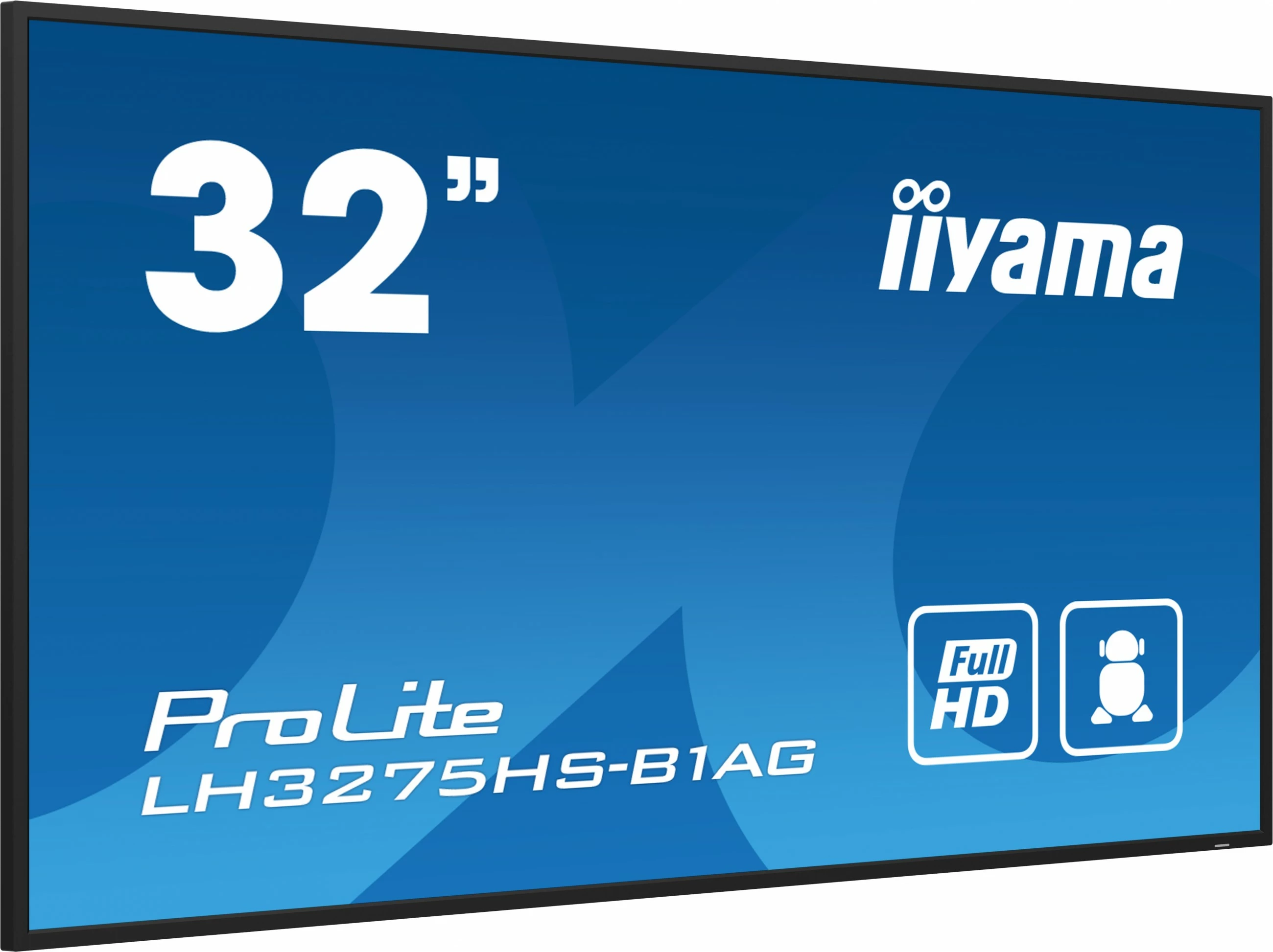 Profesionalen monitor iiyama LH3275HS-B1AG, 32", Full HD, Android OS, Wi-Fi, 24/7