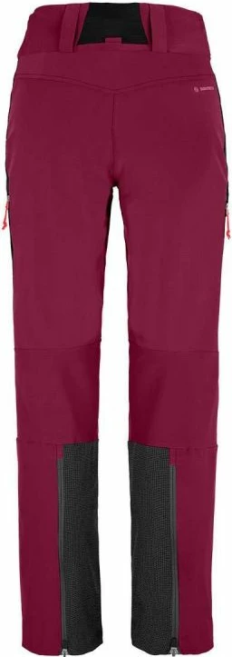 Planinske hlače za ženske Salewa, rdeče