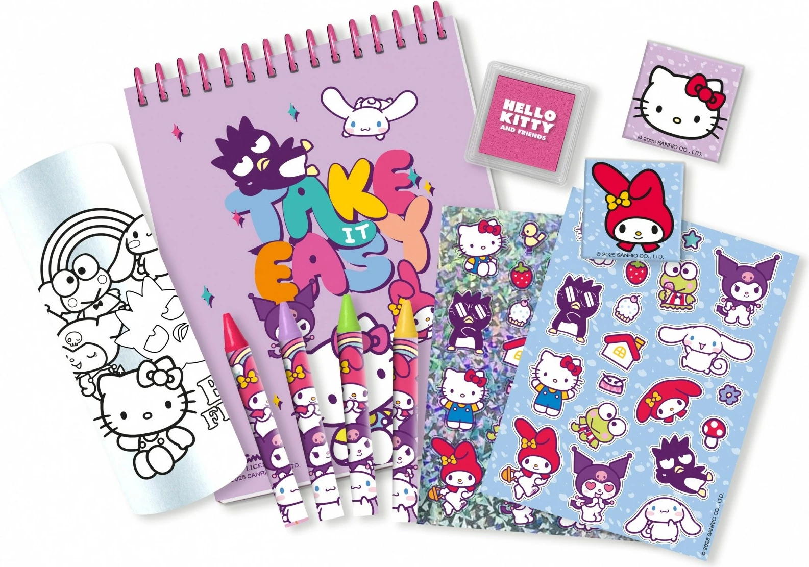 Kreativni komplet Hello Kitty Kids Euroswan HK50187 s 3D škatlo in dodatki