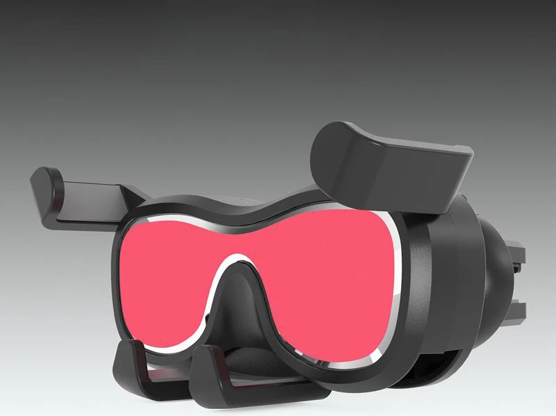 Držalo za telefon z zračnim osvežilcem Hurtel YC06, črno