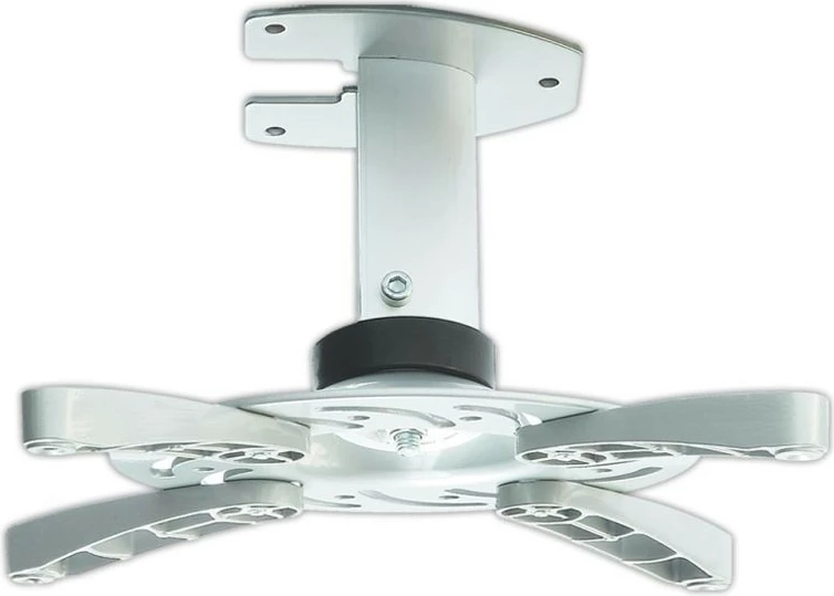 Stropni nosilec za projektor ART RAMART P-101, 16 cm, 15 kg, srebrn