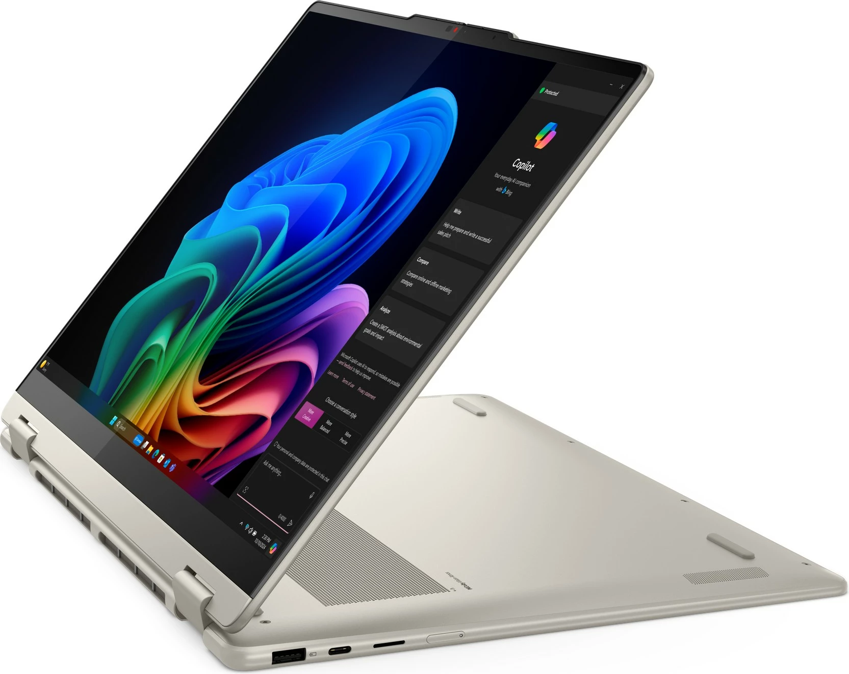 Konvertibilen prenosnik Lenovo Yoga 7 16AKP10, 16 GB RAM, 1 TB SSD, 16'' (40,64 cm), srebrn
