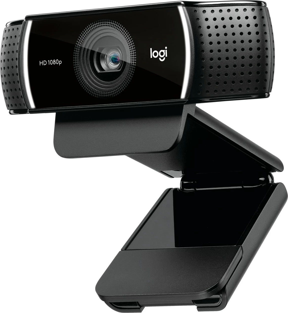 Spletna kamera Logitech C922 PRO HD STREAM, 1920 x 1080 pikslov, Full HD, 60 fps, črna