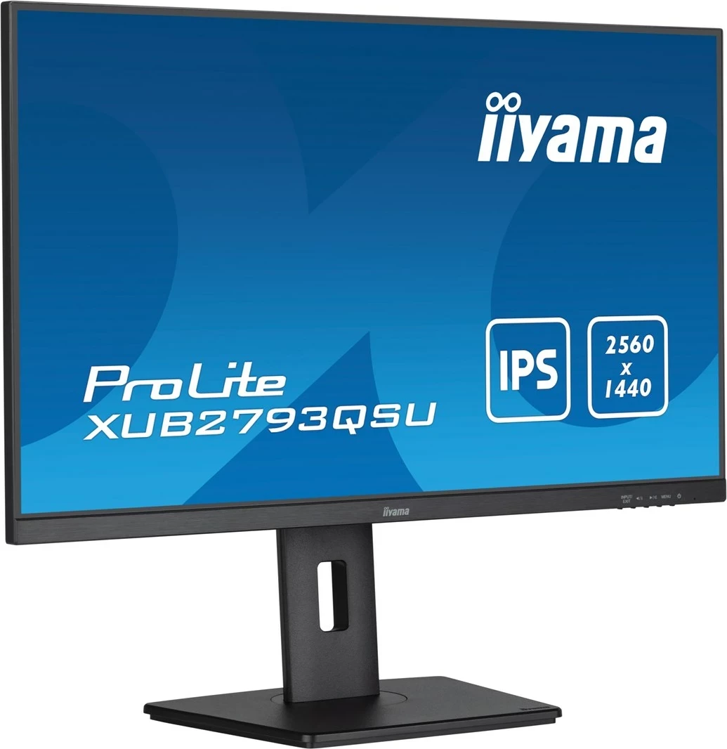 27" 2560 x 1440 LED IPS monitor, črn — IIYAMA XUB2793QSU-B7