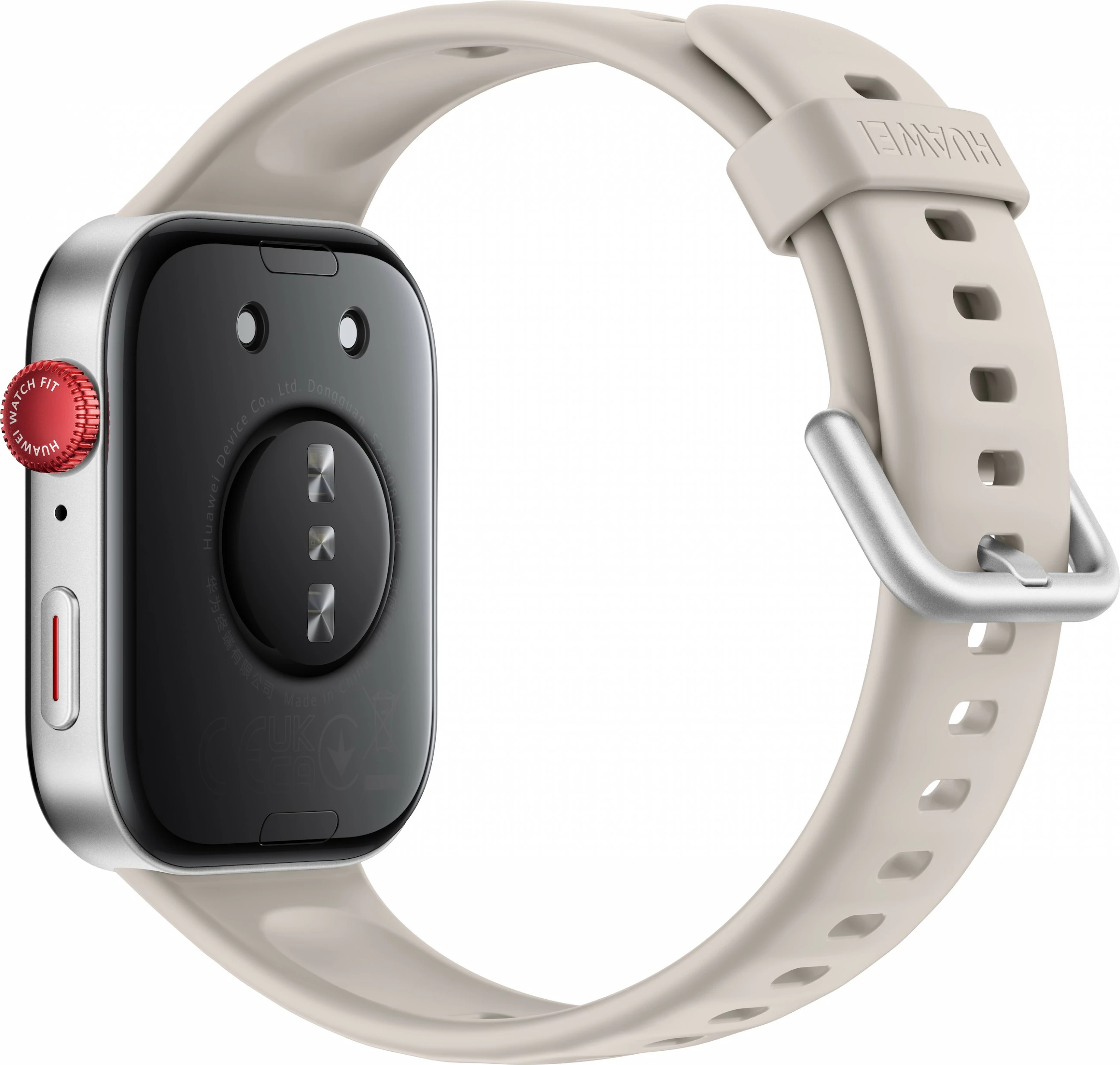 Pameten športni/smartwatch z AMOLED zaslonom, Huawei WATCH Fit 3, Wi‑Fi, GPS, 26 g, bel