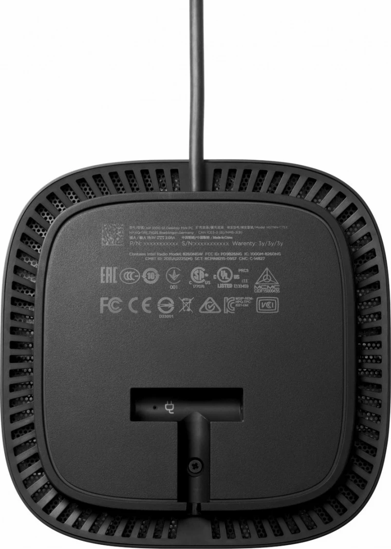 Stojalo za priklop HP USB-C G5, 1000 W, črno