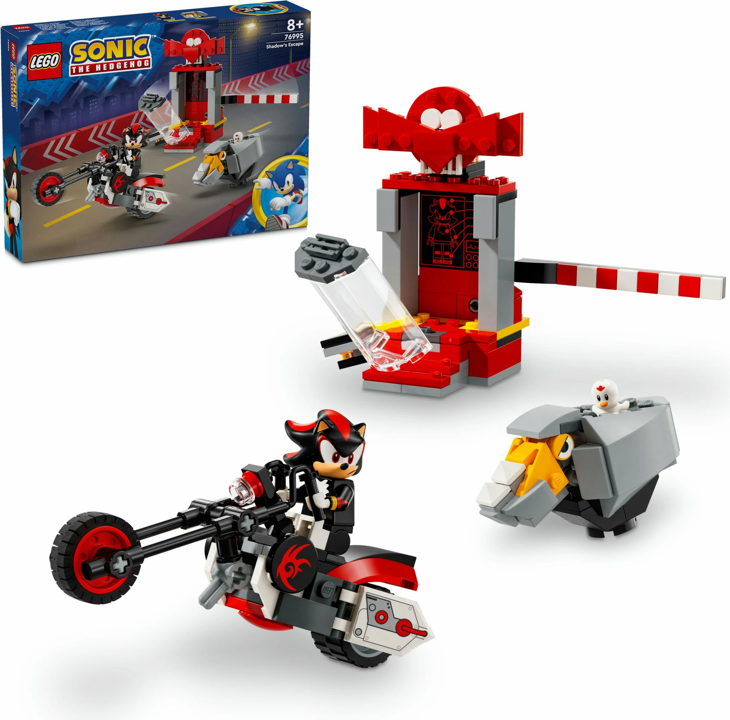 Gradbeni set Shadow’s Escape, LEGO Sonic the Hedgehog 76995, večbarven
