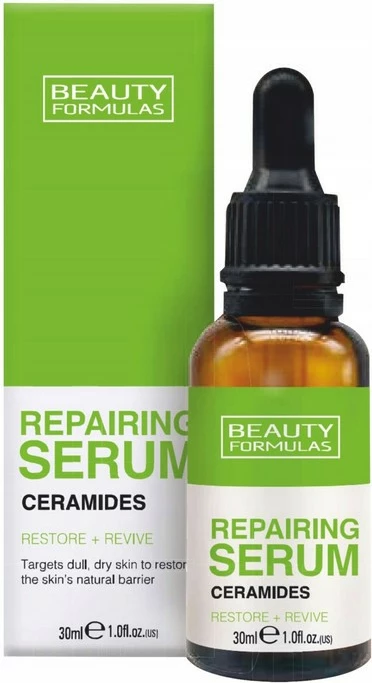 Serum za obraz s ceramidi Beauty Formulas, 30 ml