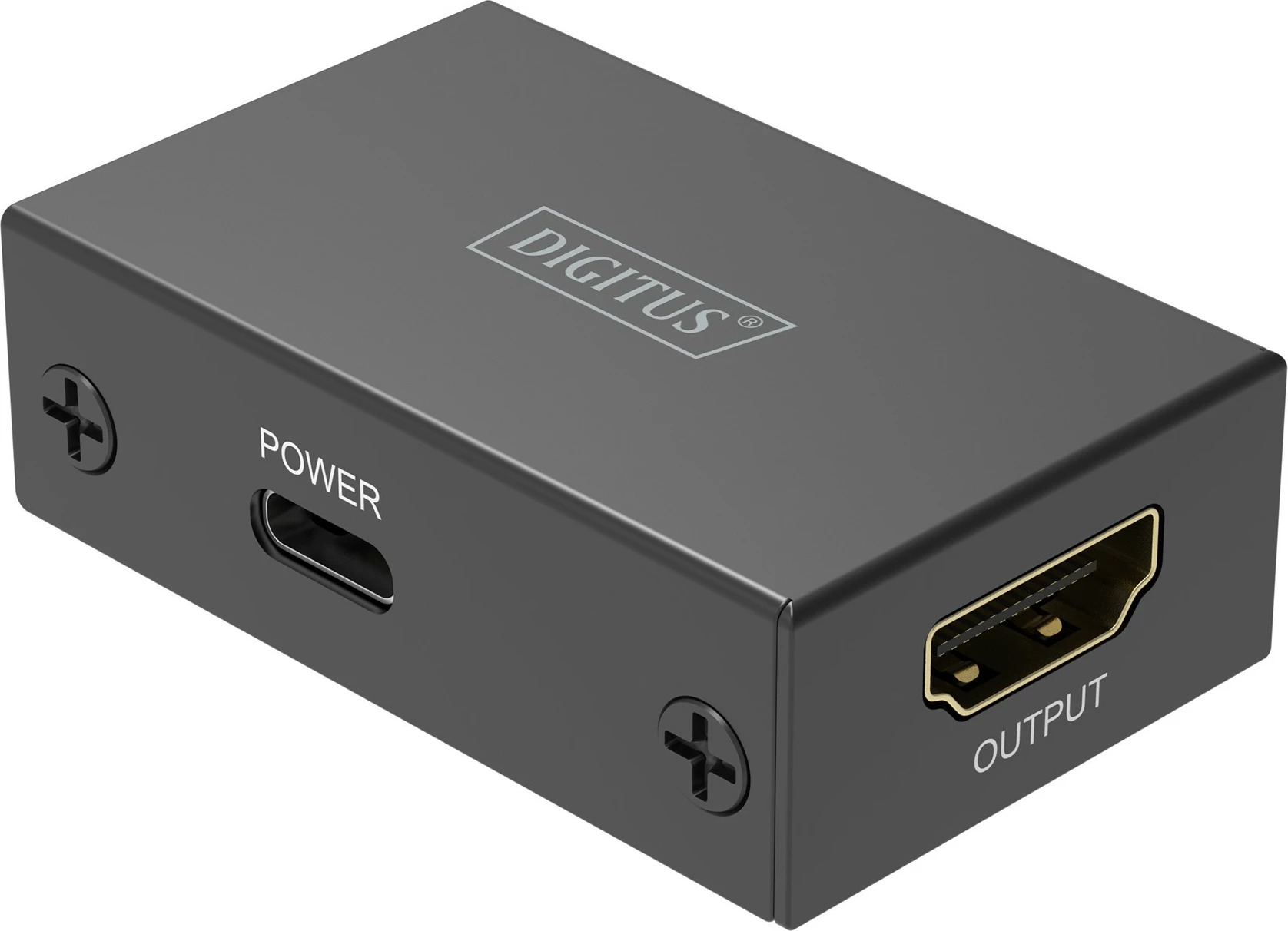 Ponavljalnik HDMI 8K/60Hz, 1 vhod/1 izhod, USB napajan, črn — Digitus