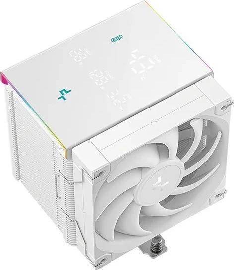Hladilnik za procesor DeepCool AK500 DIGITAL PRO WH, bel