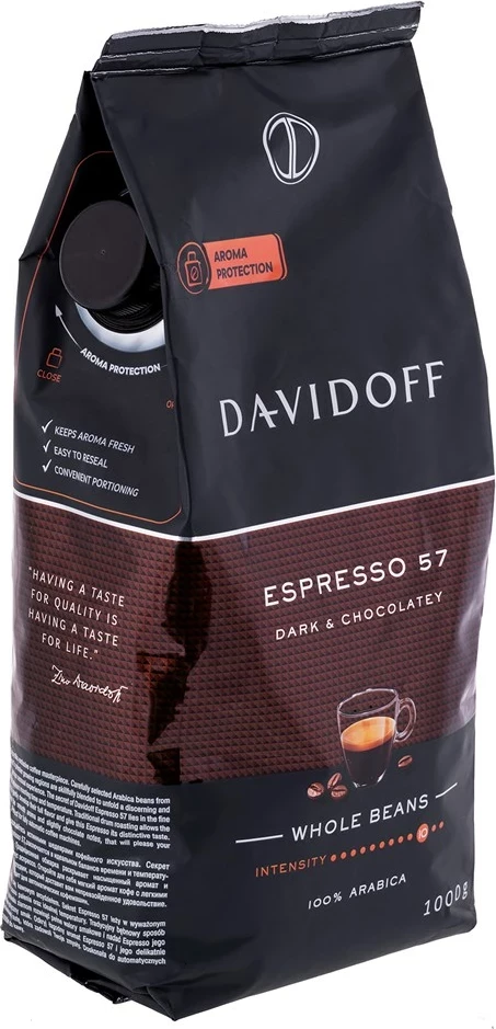 Kava v zrnju Davidoff Espresso 57, 1000 g