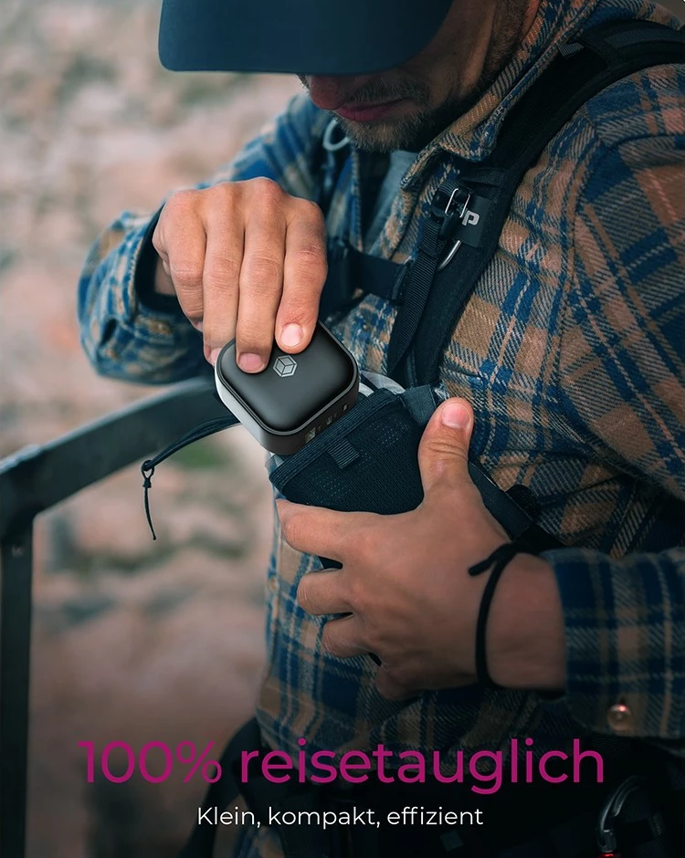 Stenski polnilec, ICY BOX IB-PS106-PD, 2 vrata, USB Power Delivery, 38W, črn