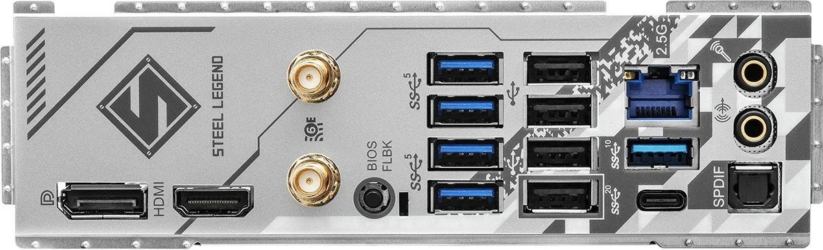 Plošča za matično ploščo ASRock B650 STEEL LEGEND WIFI