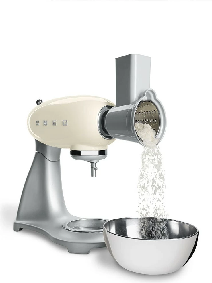 Set za rezanje zelenjave, SMEG SMSG01, za SMF01/02/03/13, inox, siva