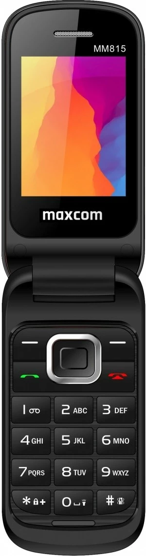 Mobilni telefon Maxcom MM 815, Dual SIM, črn