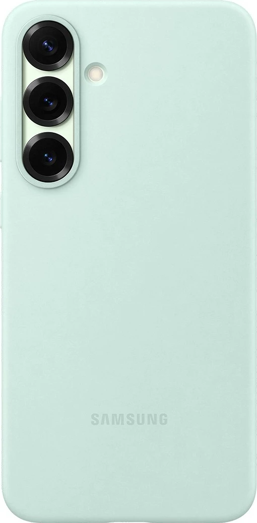 Ovitek za Samsung Galaxy S25+, silikonski, mint