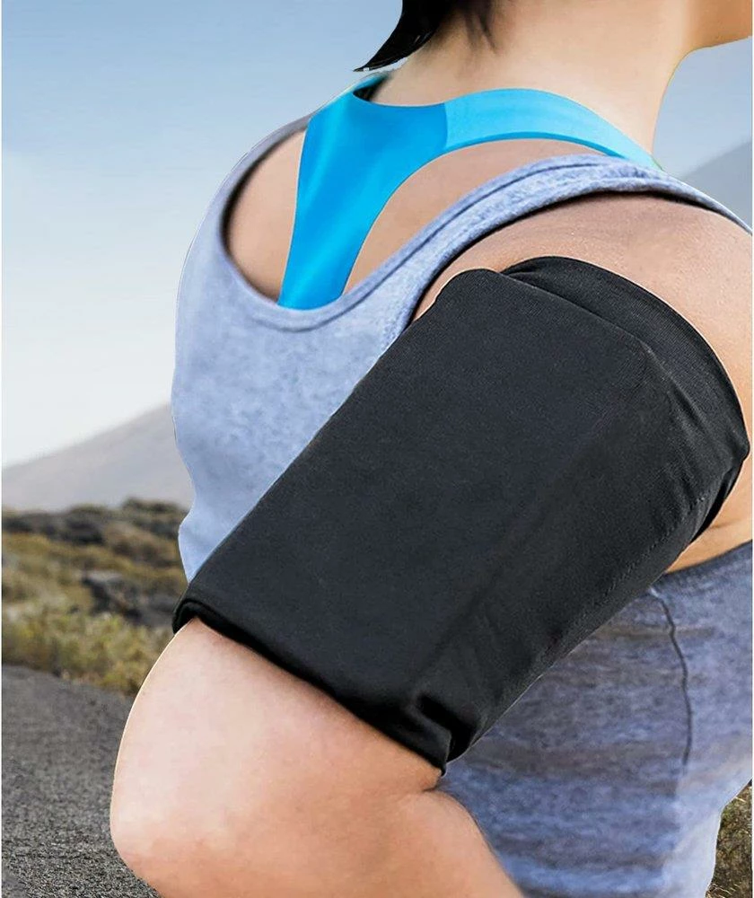 Ovitek za telefon za tek Hurtel running armband, S, temno moder
