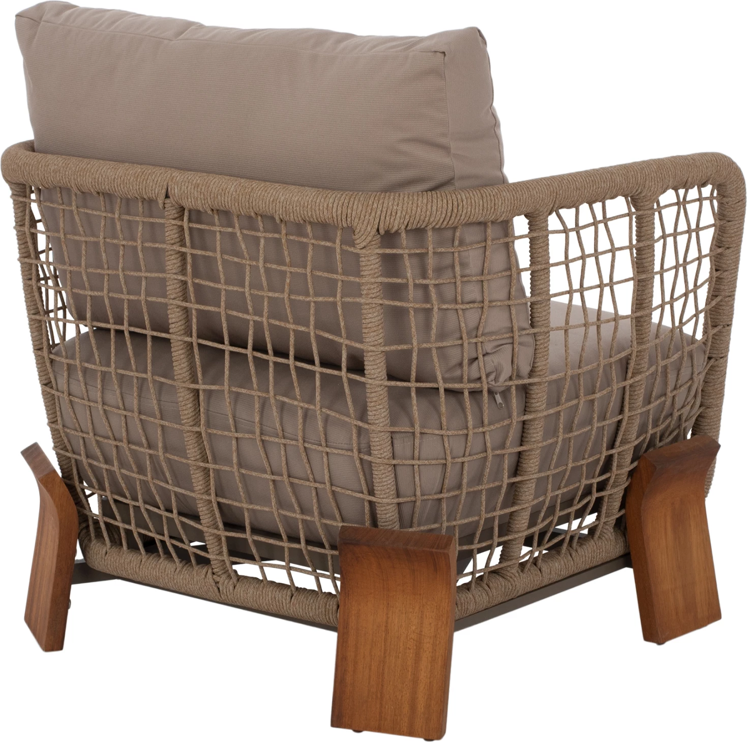 Zunanji set Oxford 4 kosi Iroko vrv kaljeno steklo FH5884.01