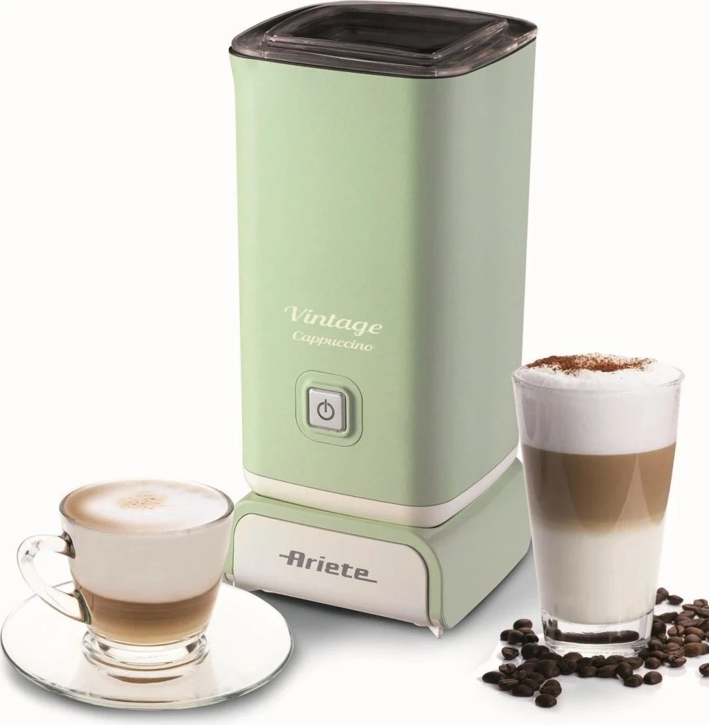 Električni penilec mleka Vintage Ariete, zelen