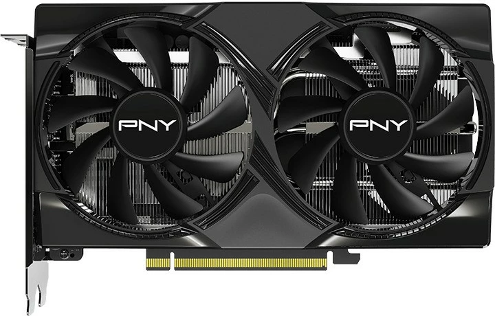 Grafična kartica PNY GeForce RTX 5060 OC, 8 GB DDR7, PCIe x8, 2 ventilatorja, črna