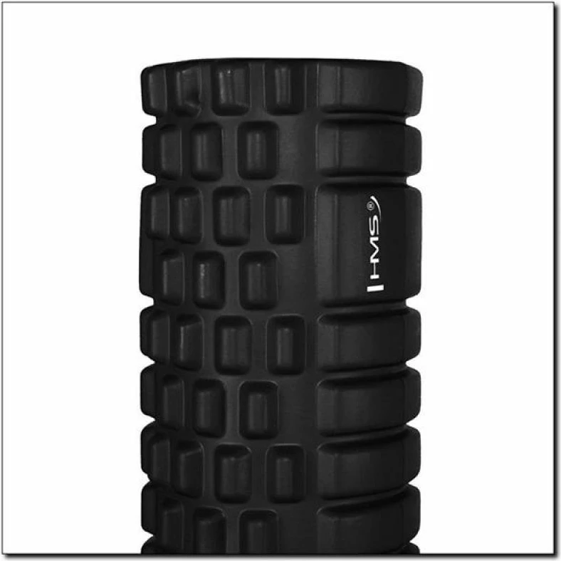 Rol za masažo HMS FS102, 45 cm, črn