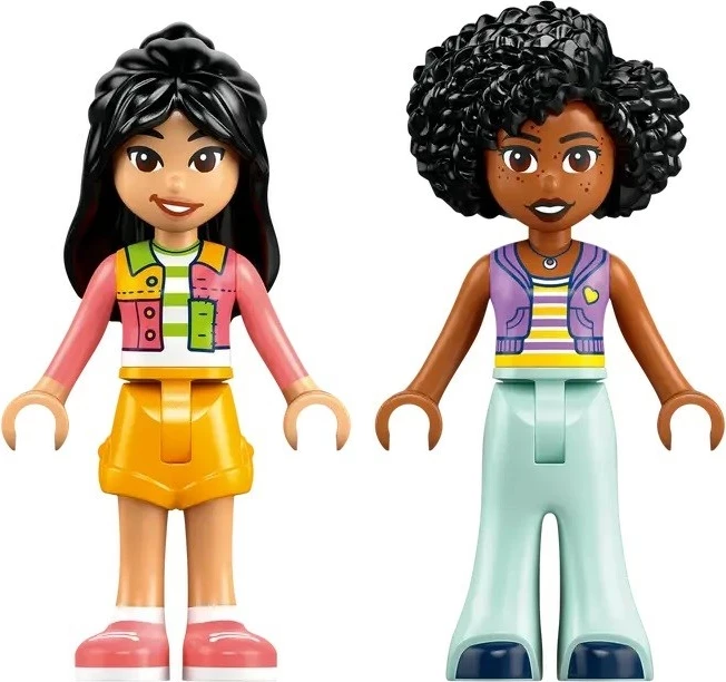Stojalo s sladkorno peno in skuter, LEGO Friends 42643, rožnato