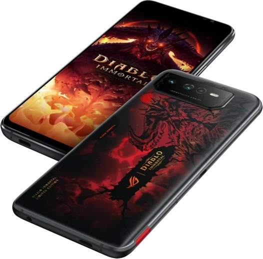 Igralni telefon ROG Phone 6 Diablo Immortal Edition, ASUS, 16 GB, 512 GB, 50 MP, Android 12, Hellfire Red