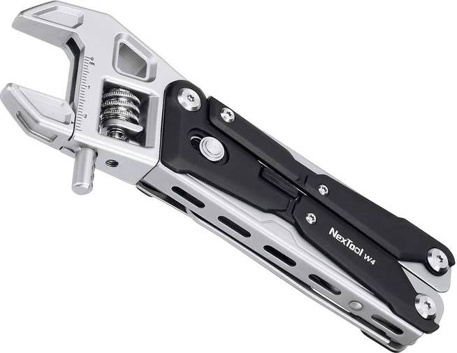 Večfunkcijsko orodje 11-v-1 NexTool W4 z nastavljivim ključem, aluminij