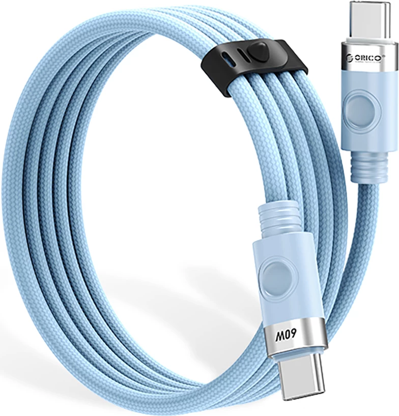 Kabel USB-C na USB-C Orico CDX, 1 m, 60 W, moder