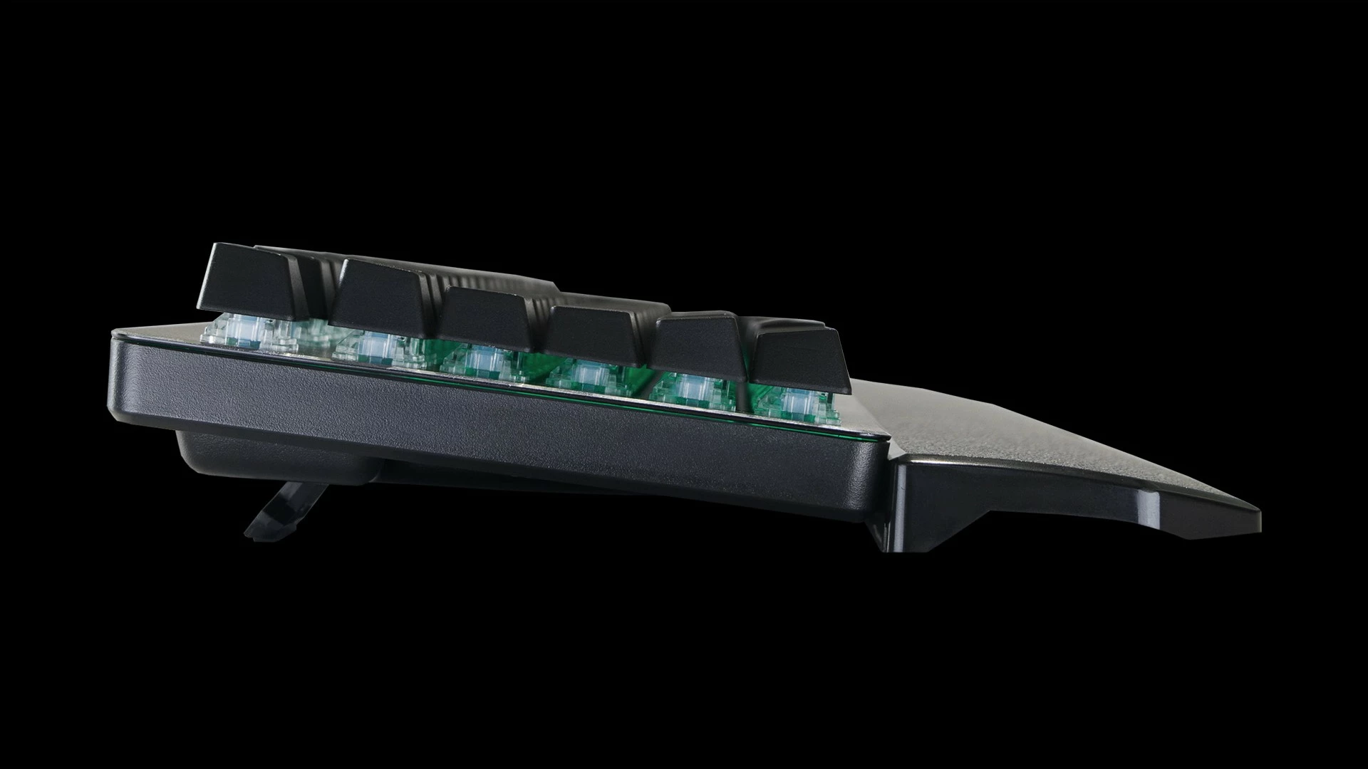 Gaming tipkovnica QPAD Pro MK40, QWERTY, črna
